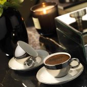 Kütahya Porselen Zeugma 2 li Kahve Fincan Takımı Platin Kaplama - 1