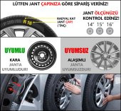 Citroen 14 Inç 4Lü Set Kırılmaz Amblem Hediyeli  Jant Kapağı - 3