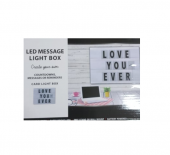 LED MESSAGE LİGHT BOX IŞIKLI HARFLİ DEKORATİF LED PANO A5 BOYUT - 5