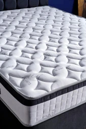 Tek Kişilik Full Ortopedik Sert Yatak 90x190 cm Aloe Vera Yatak - 3