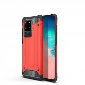 Samsung Galaxy S20 Ultra Kılıf Çift Katmanlı Crash Darbe Koruyuculu-(MBBGDFV-6T) - 2