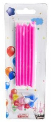 Mum Pastel 10 Cm Pembe Pk:12 Kl:450 - 1