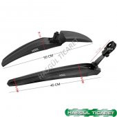 HSGL BİSİKLET PLASTİK  ÖN ARKA  ÇAMURLUK SET 26-28 - 2