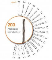 Kuyumcu Matkap Ucu 5'li Set ( 0,5mm den  2,30mm ye kadar ) - 2