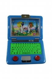 LAPTOP ŞEKLİNDE SU TETRİSİ HALKA OYUNU TABLET 13 CM - 3