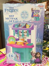 FROZEN ŞEF MUTFAK SETİ 16 PARÇA - 1