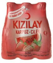 Kızılay Maden Suyu Karpuz & Çilek Aromalı 200 ml x 6 Adet - 1