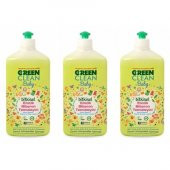 U Green Clean Baby Bitkisel  Biberon Emzik Temizleyici 3 x 500 ml - 4