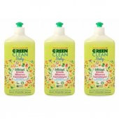 U Green Clean Baby Bitkisel  Biberon Emzik Temizleyici 3 x 500 ml - 1
