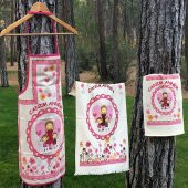 Sıvı Geçirmez Mutfak Önlüğü 3 lü Set Canım Annem - 1