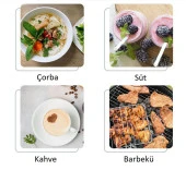 WellHise WH47 Dijital Yemek Gıda Mutfak Termometresi Sıcaklık Ölçer - 5