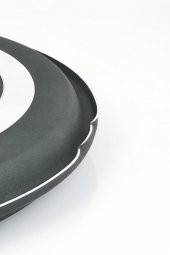 Teflon Çift Taraflı Balık Krep Gözleme Börek Tavası 32cm - 9