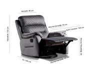 Niron Black TV / Baba Koltuğu - Sallanan Dönen ve Yatan Koltuk - 6