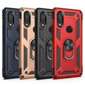 Xiaomi Redmi Note 7 Zırhlı, Yüzüklü, Tank Telefon Kılıfı ! - 1