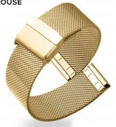 Altın Hasır Kordon 20 mm Gold Kayış - 1