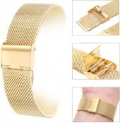 Altın Hasır Kordon 20 mm Gold Kayış - 4