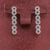 Sonsuzluk Tasarımlı Gümüş Bayan Set thumbnail 4