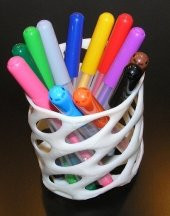 Voronoi Vazosu Süs Eşyası Aksesuar Tutucu Dekoratif Dekor Kaemlik - 2