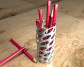 Voronoi Vazosu Süs Eşyası Aksesuar Tutucu Dekoratif Dekor Kaemlik - 3