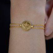 22 Ayar Reşat Çeyrek Altın Bileklik thumbnail 3