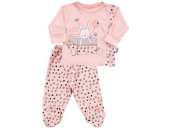 Kız Bebek 0-3 Ay Yenidoğan Kruvaze New Baby Patikli Kutuda Tavşan 2li Takım-15122 - 3