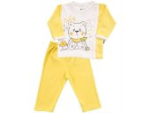 Kız Bebek 0-3 Ay Yenidoğan Kruvaze Make Wild Friends Patiksiz 2li Takım-15131 - 1