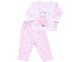 Kız Bebek 0-3 Ay Yenidoğan Kruvaze Hello Little Baby Patiksiz 2li Takım-15127 - 3