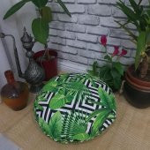 Etnik Yuvarlak Minder Kılıfı 45 cm - 5