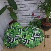 Etnik Yuvarlak Minder Kılıfı 45 cm - 6