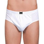 Tutku Erkek Slip Külot Beyaz 6 Lı Paket - 1