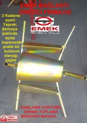 EMEK Damlama Hortumu Serme - Toplama Makinesi (Manüel) Sağlam Dayanıklı Ekonomik 1. Sınıf Malzeme - 3