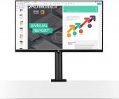 LG 27QN880-B 27 inch 75Hz 5Ms QHD 2560x1440 FreeSync Nano IPS Ergonomik Monitör - 1