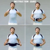 Medikal Kifoz Korsesi Skolyoz Korsesi Ortopedik Dik Duruş Korsesi thumbnail 4