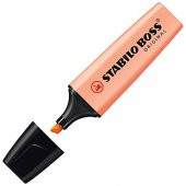 STABILO BOSS ORIGINAL FOSFORLU KALEM PASTEL -  TURUNCU - 1