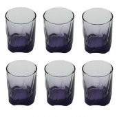 Paşabahçe Luna 6lı Mor Renk Kahve Yanı 110 Cc Su Bardağı 420023 - 10