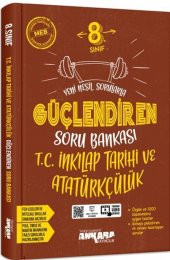 8. Sınıf T.C. İnkılap Tarihi ve Atatürkçülük Güçlendiren Soru Bankası Ankara Yayıncılı - 1