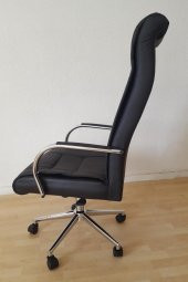 MAKAM SANDALYESİ LÜKS KROM AYAK thumbnail 6