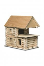 DEDEMİN MAKET AHŞAP DAĞ EVİ - 92 PARÇA - 11 MODEL - 2