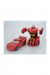 14 Cm Cars Şimşek Mcqueen Ve Jackson Storm Robota Dönüşen Araba - 2