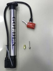 GOLDEN 160 PSİ ALM POMPA + TOP ŞİŞİRME İĞNESİ + SİBOP DÖNÜŞTÜRÜCÜ thumbnail 1