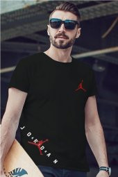Air Jordan 23 Siyah NBA Erkek Tshirt - Tişört - 1