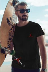 Air Jordan 23 Siyah NBA Erkek Tshirt - Tişört - 2