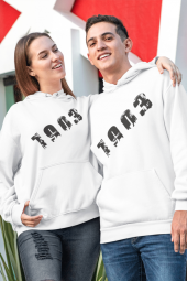 Sevgili Kombini BJK 01 Beyaz Kapşonlu Sweatshirt - Tek Ürün Fiyatıdır. - 2