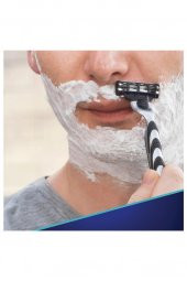 Gillette Mach3 Tıraş Makinesi + Yedek Tıraş Bıçağı 8Li + 2Li Tıraş Köpüğü Hassas 250 ml x 2 - 7