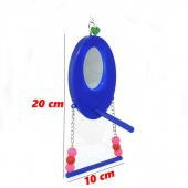 Kardelen Lüks Aynalı Kuş Salıncağı Mix 20x10 Cm - 1