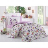 HOBBY POPLİN CANDY LİLA TEK KİŞİLİK UYKU SETİ - 1