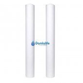 Damlalife 20 Inç Sediment Spun Elyaf 1 Micron Filtre 25 Adet - 1