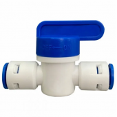 Su Arıtma Cihazı 1/4 Ara Bağlantı Vanası 6 Mm Hortum Girişli - 1