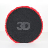 3D Red Wool Pad & Kırmızı Koyun Yünü Keçe Çap 16 Hav1.5 cm K WR7 - 2