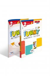 Öğretmen Evde - 2. Sınıf İngilizce Funny Worksheets & Test Book + Activity Book - 1